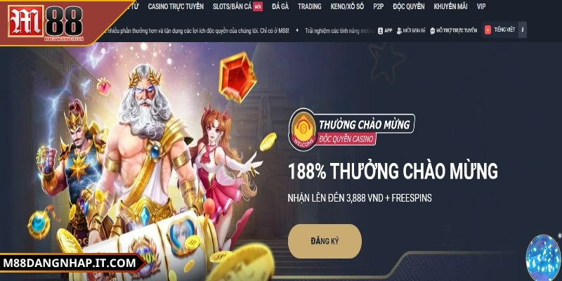 m88 - Trang Chủ M88 bùng nổ với kho ưu đãi